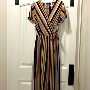 Size 10 striped pant jumper